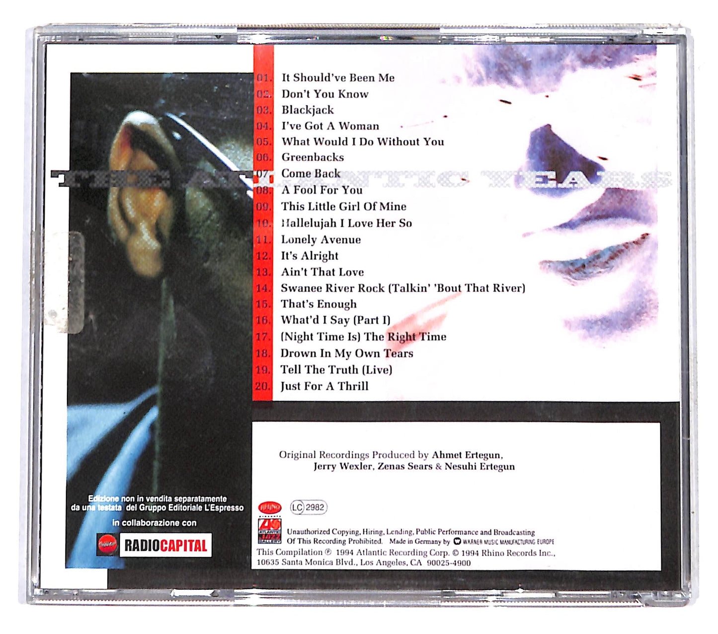 EBOND Ray Charles - The Best Of Ray Charles The Atlantic Years CD CB047916
