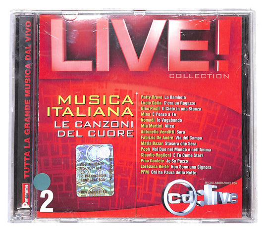 EBOND Various - Live! Musica Italiana Le Canzoni Del Cuore 2 CD CB047919