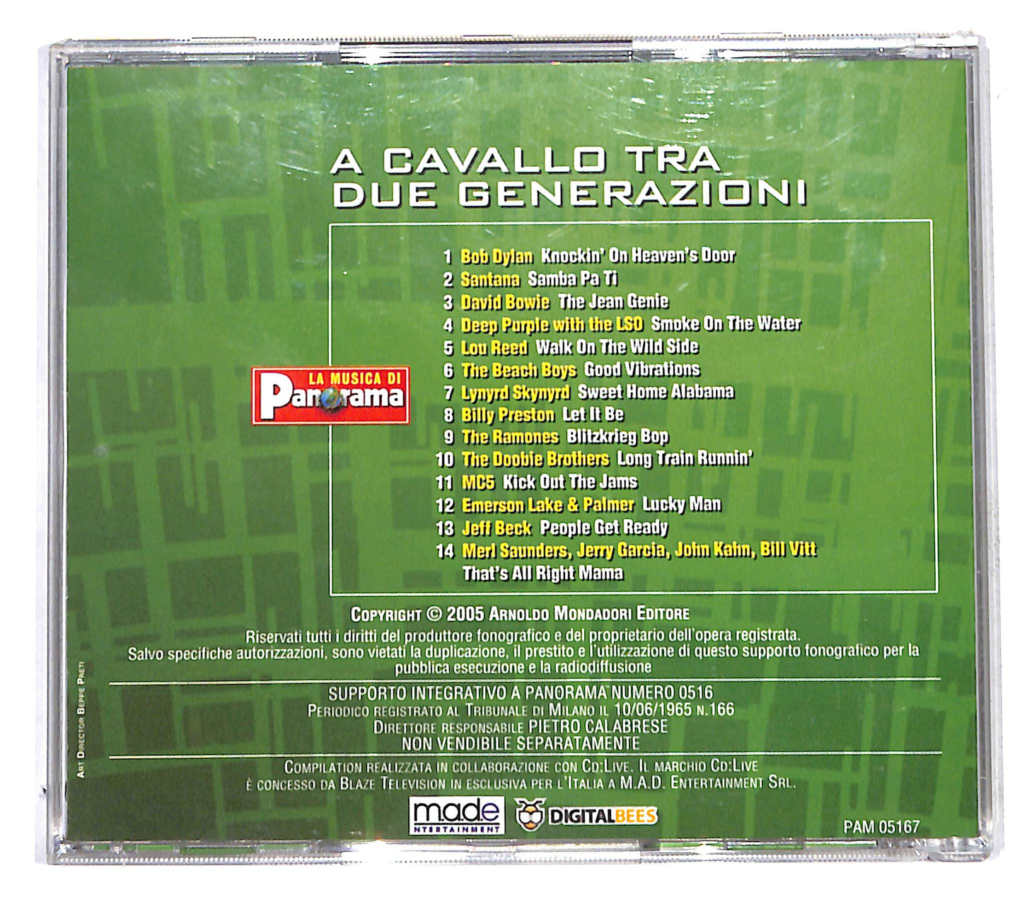 EBOND Various - Live! Rock - A Cavallo Tra Due Generazioni CD CB047920