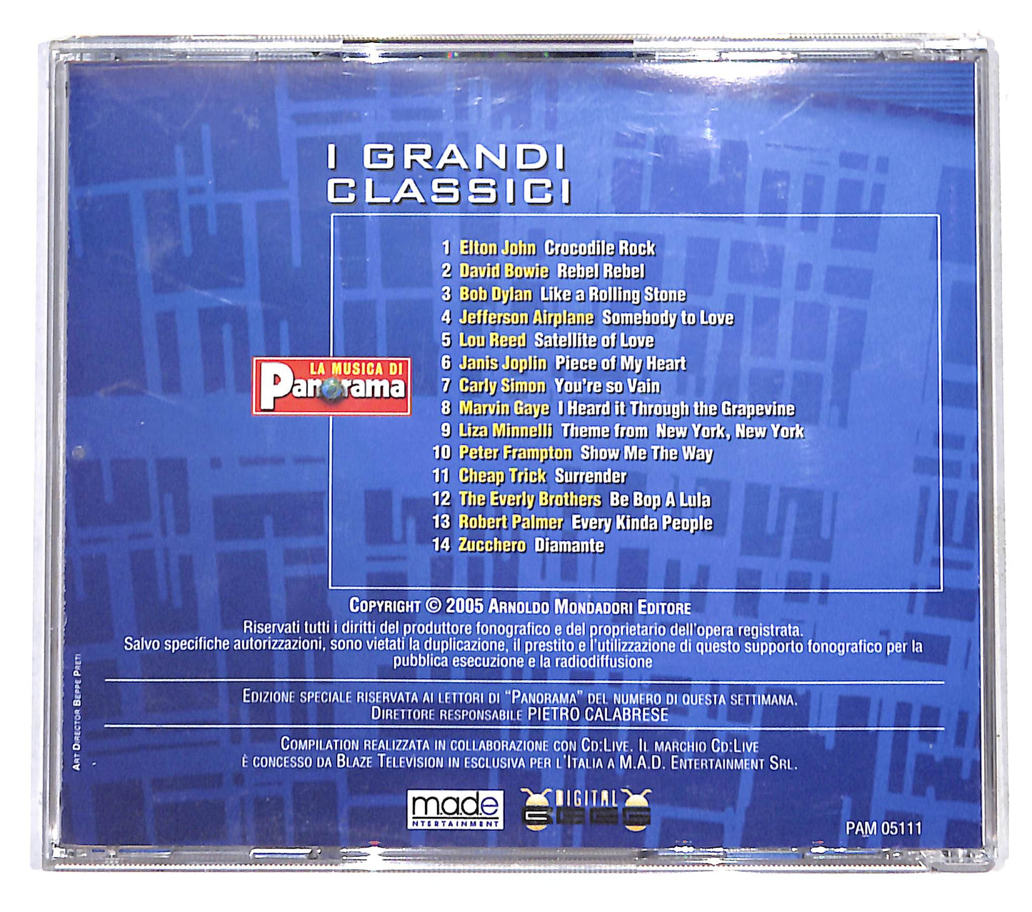EBOND Various - Live! Collection - Pop I Grandi Classici 1 CD CB047921