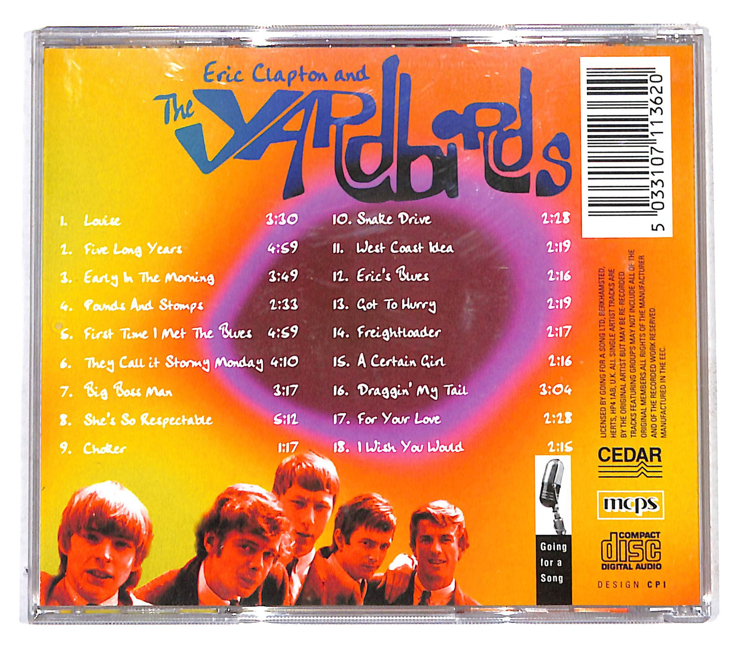 EBOND Eric Clapton & The Yardbirds - Eric Clapton And The Yardbirds CD CB047933