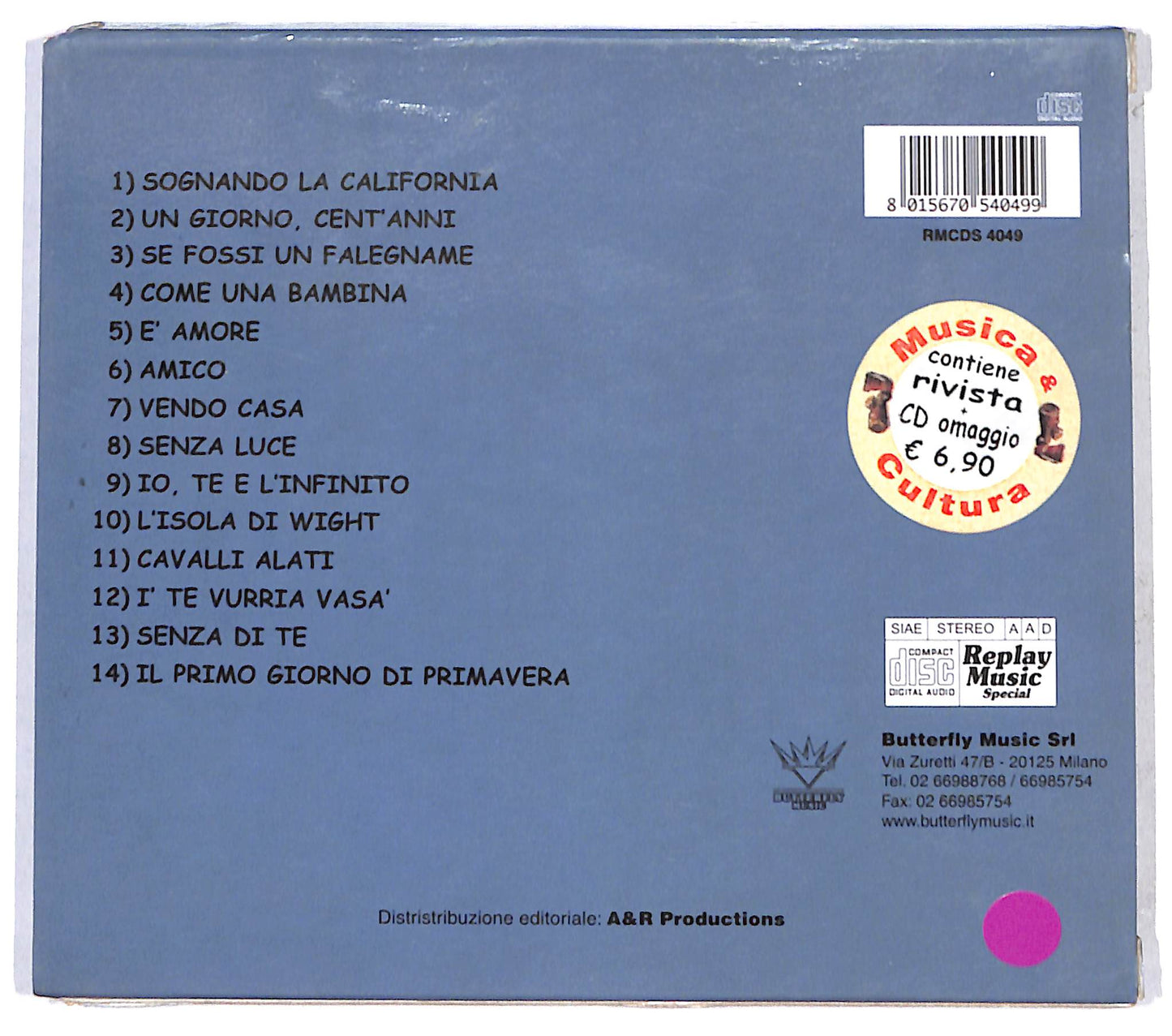EBOND Dik Dik - I Successi Dei Dik Dik CD CB047942