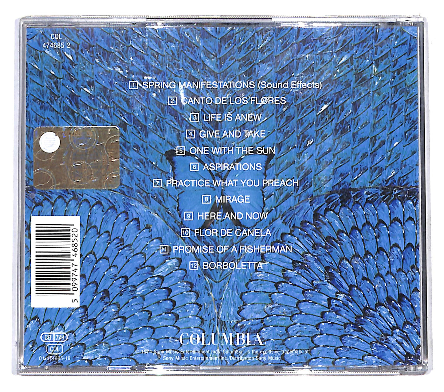 EBOND Santana - Borboletta CD CB047946