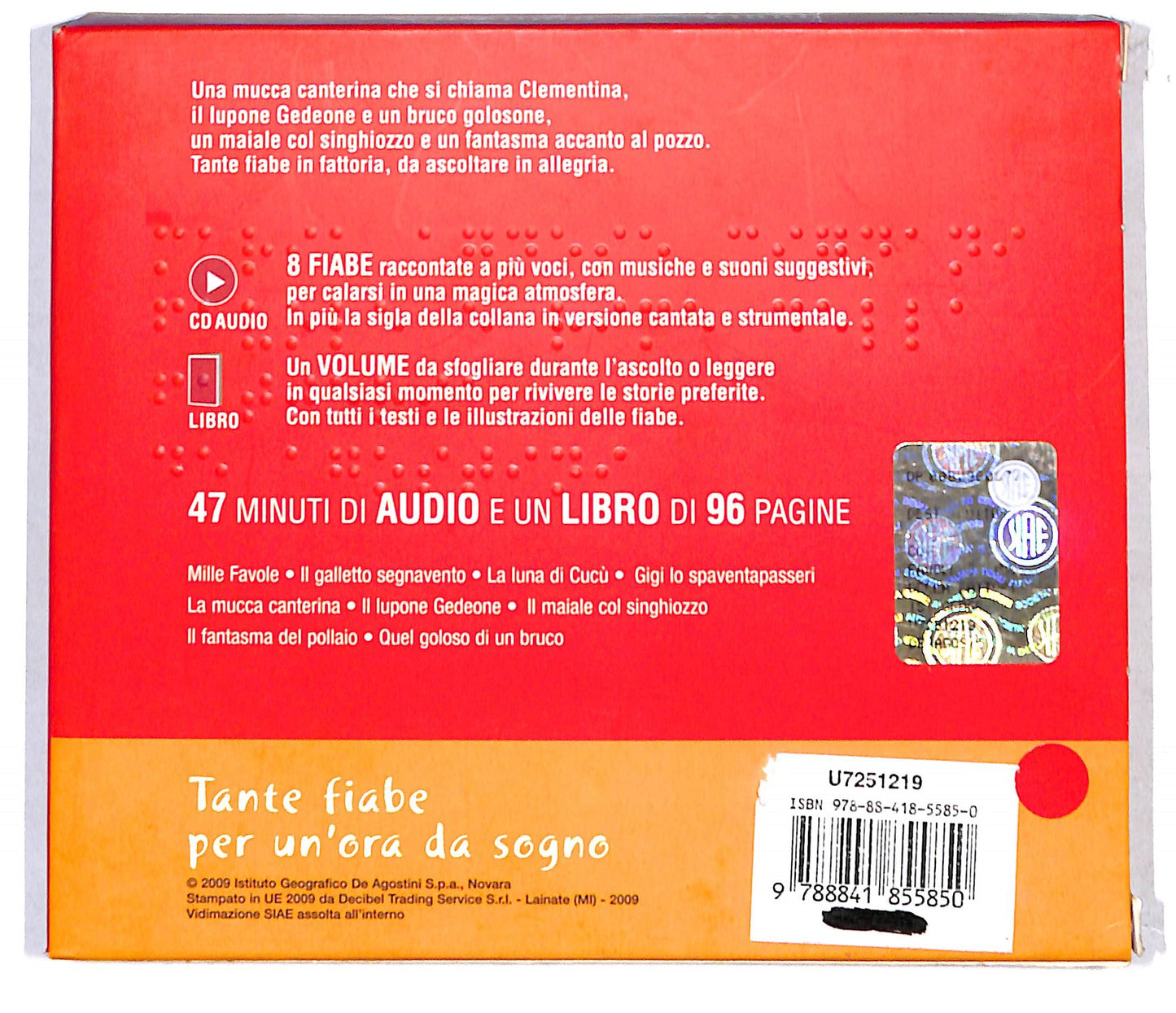 EBOND Various - Favole e rime della fattoria AUDIOLIBRO CD CB047952