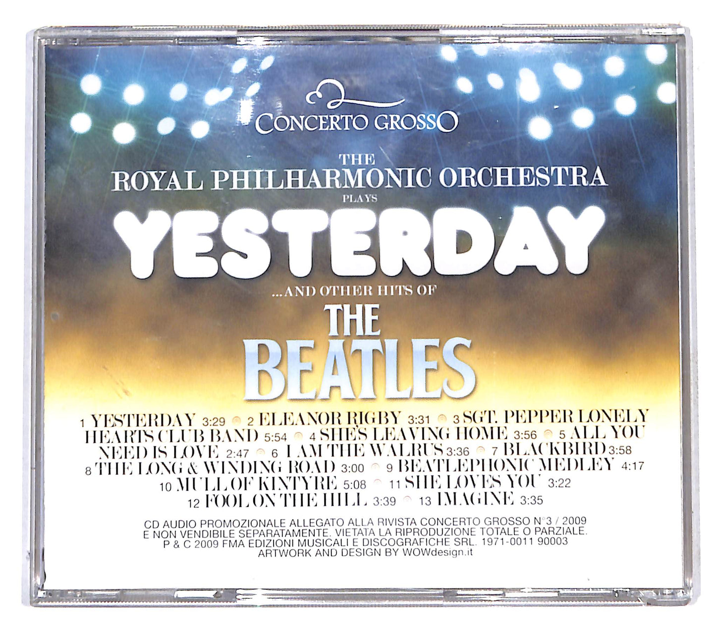 EBOND The Royal Philharmonic Orchestra - Yesterday CD CB047958