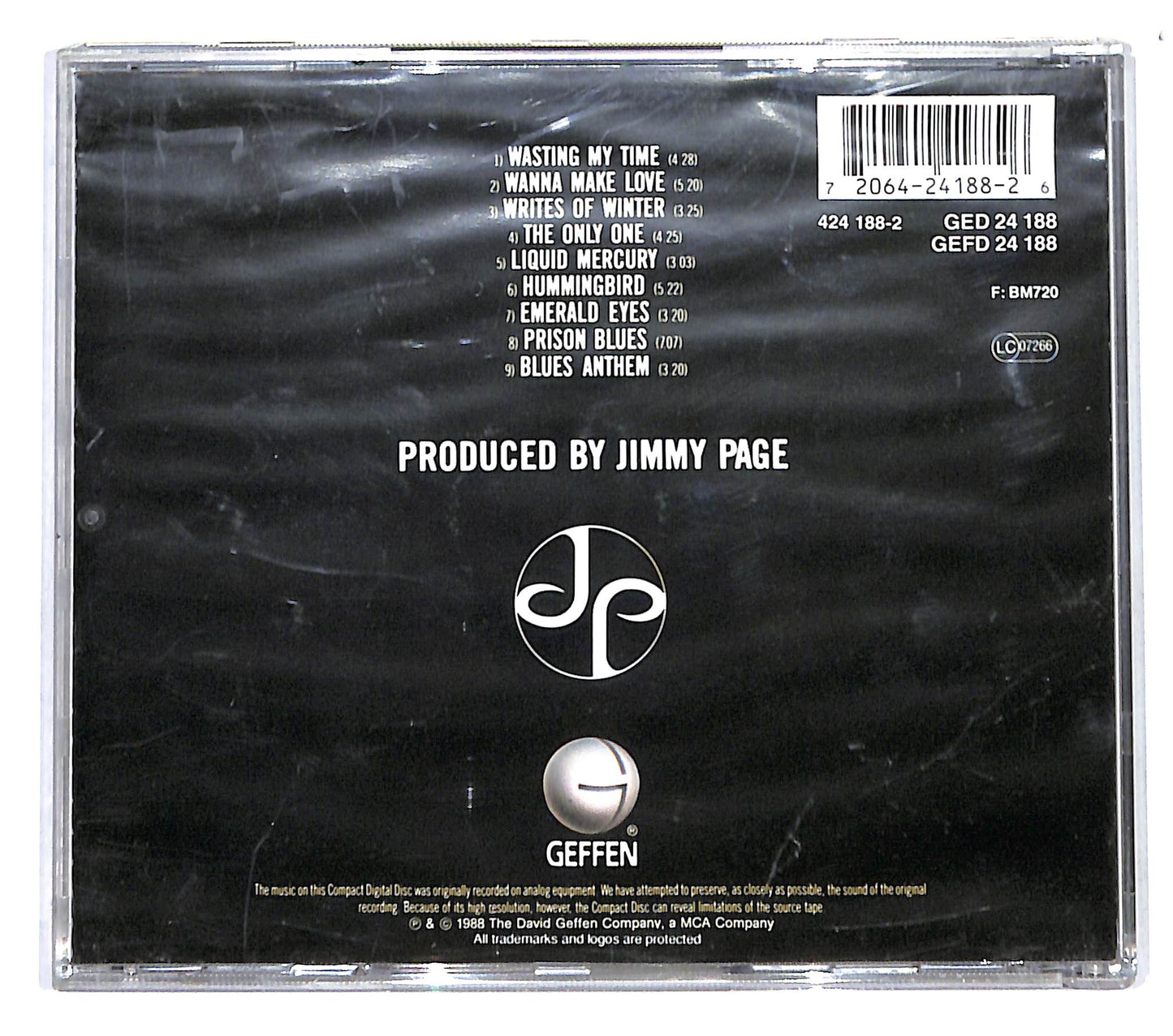 EBOND Jimmy Page - Outrider CD CB049202