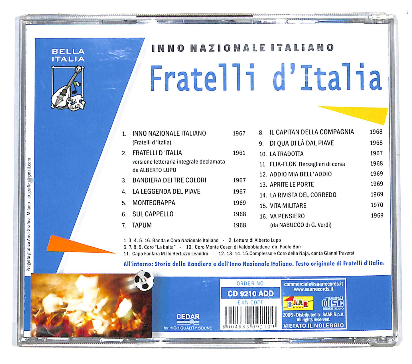 EBOND Various - Fratelli D'Italia CD CB049207