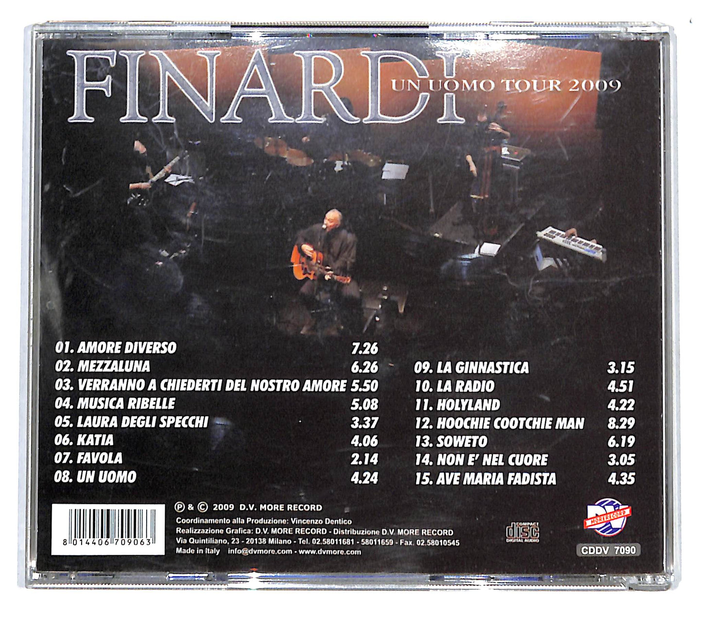 EBOND Finardi - Un Uomo Tour 2009 CD CB049217