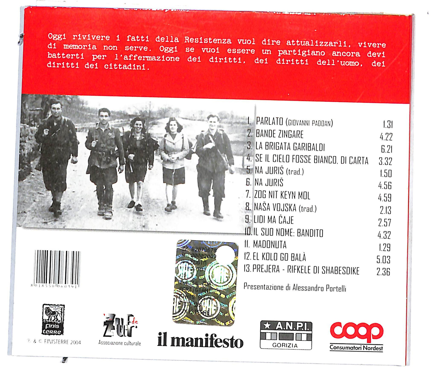 EBOND Zuf De Zur - Partigiani! DIGIPACK CD CB049223