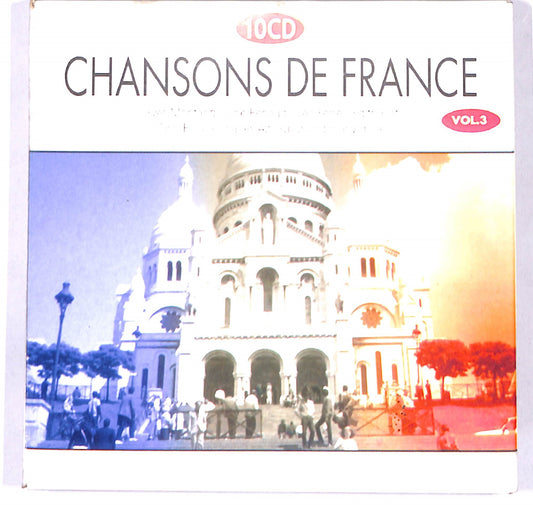 EBOND Various - Chansons de France vol.3 Box 10 cd CB050602