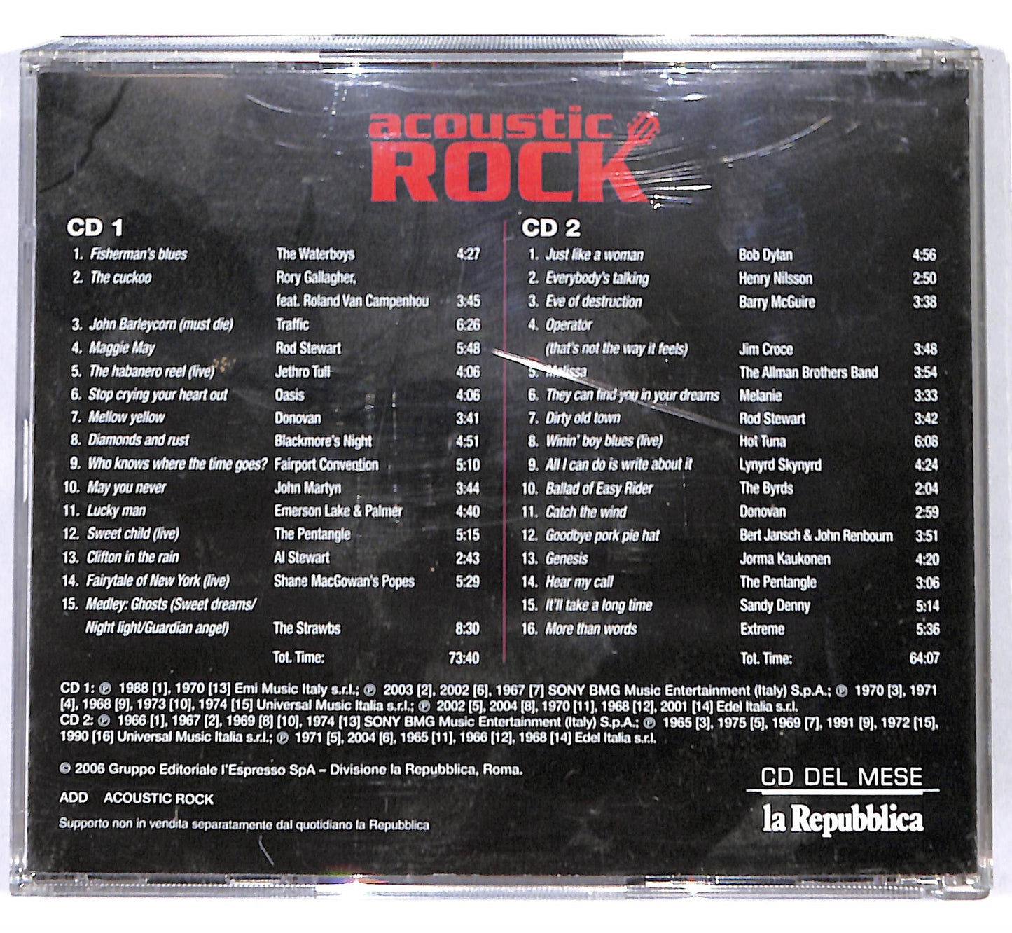 EBOND Various - Acoustic Rock CD CB050603