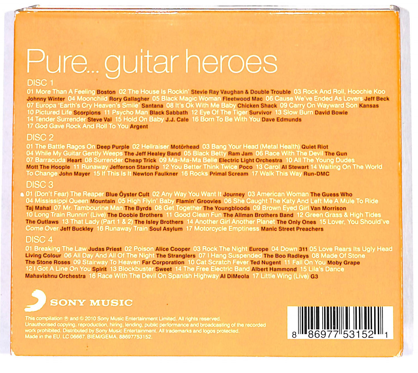 EBOND Various - Pure... Guitar Heroes CD CB050605