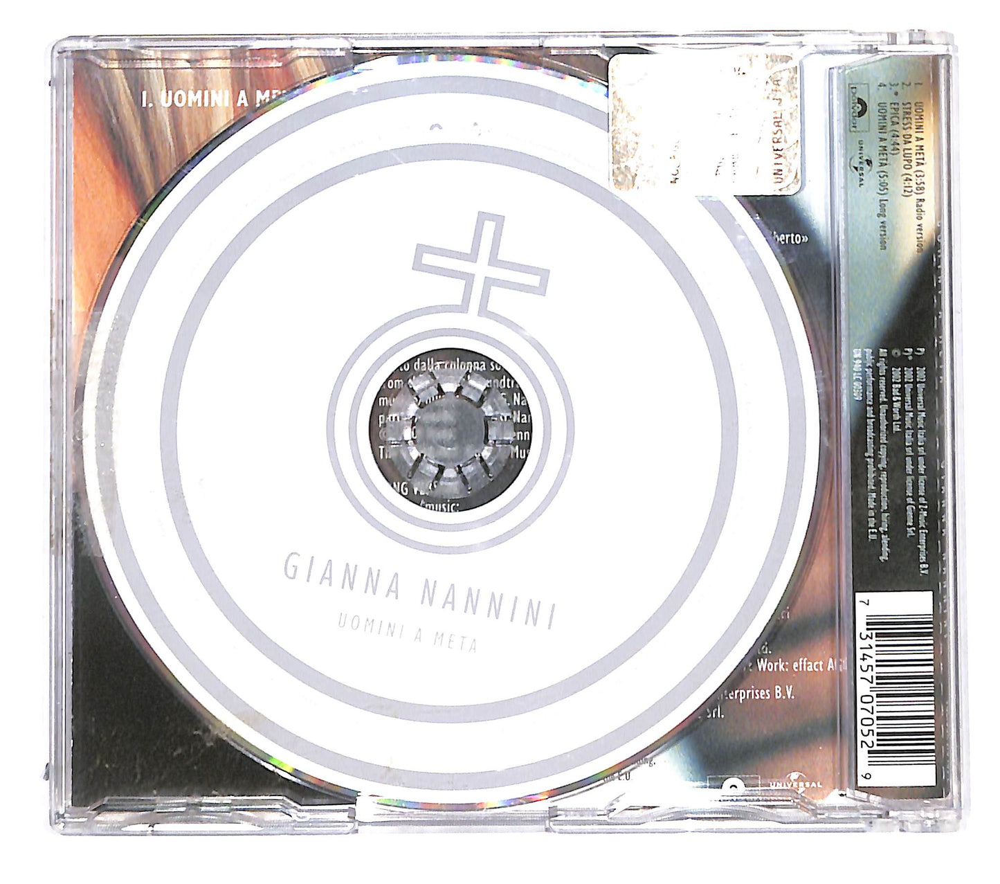 EBOND Gianna Nannini - Uomini A Meta CD CB050618