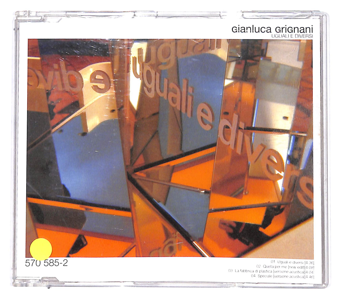 EBOND Gianluca Grignani - Uguali E Diversi CD CB050621