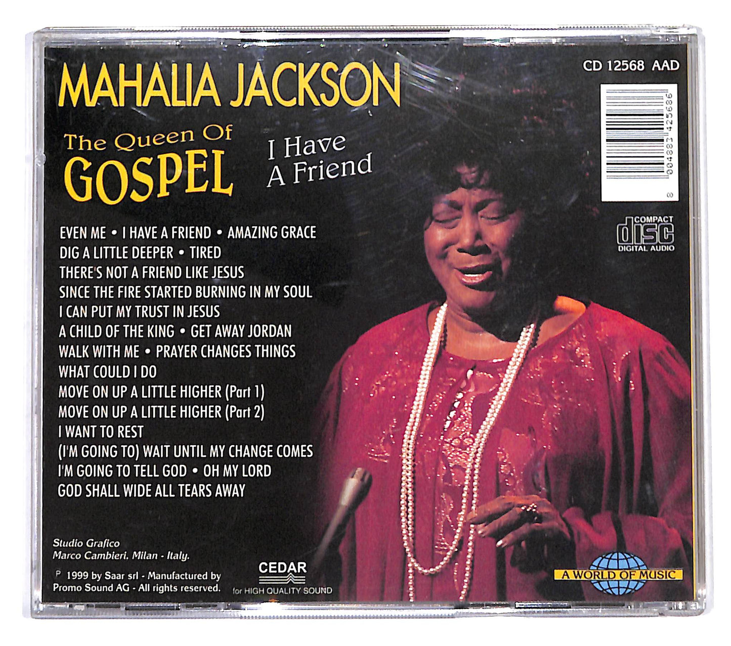 EBOND Mahalia Jackson - Queen Of Gospel CD CB050635