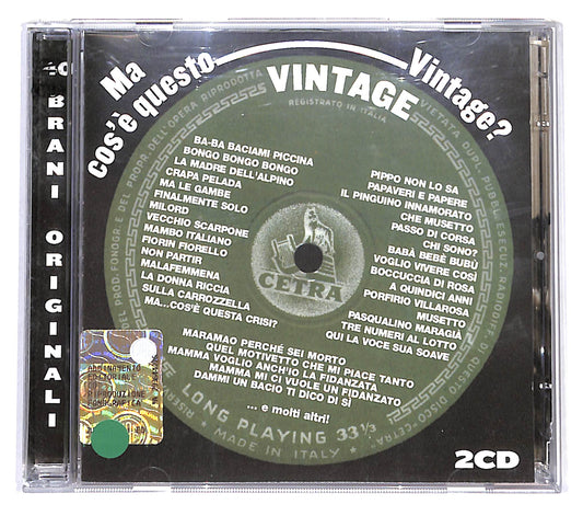 EBOND Various - Ma Cos'e' Questo Vintage? Vol 2 EDITORIALE CD CB050646