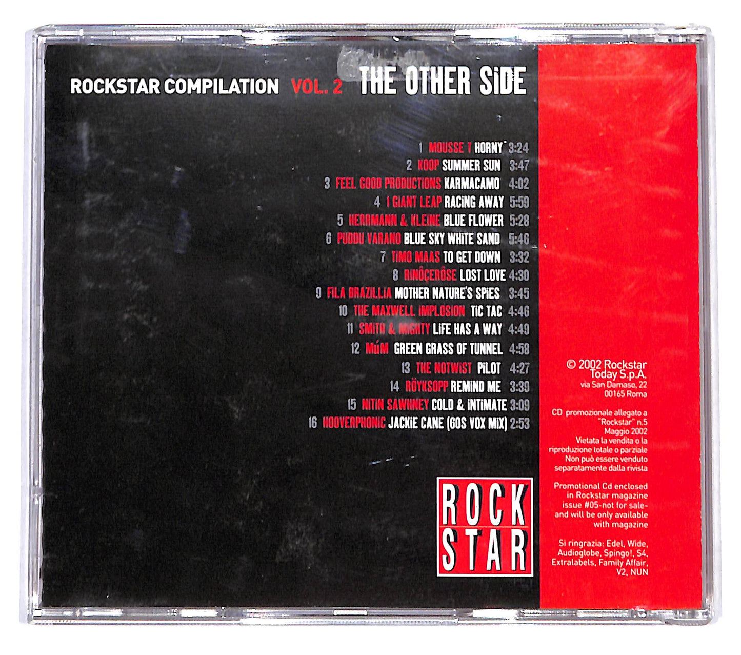 EBOND Various - Rockstar Compilation Volume 2 - The Other Side CD CB050655