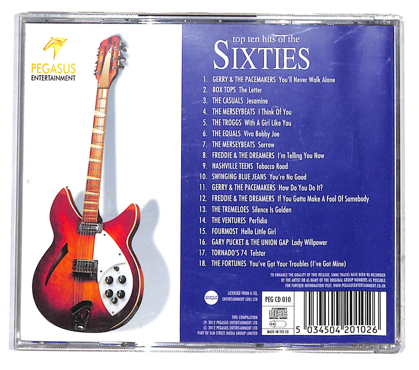 EBOND Various - Top Ten Hits Of The Sixties CD CB050806