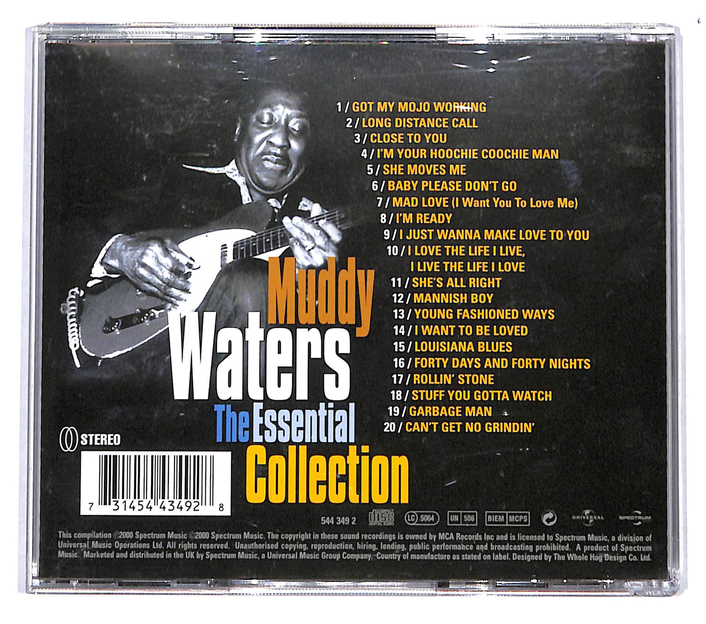 EBOND Muddy Waters - The Essential Collection CD CB051448