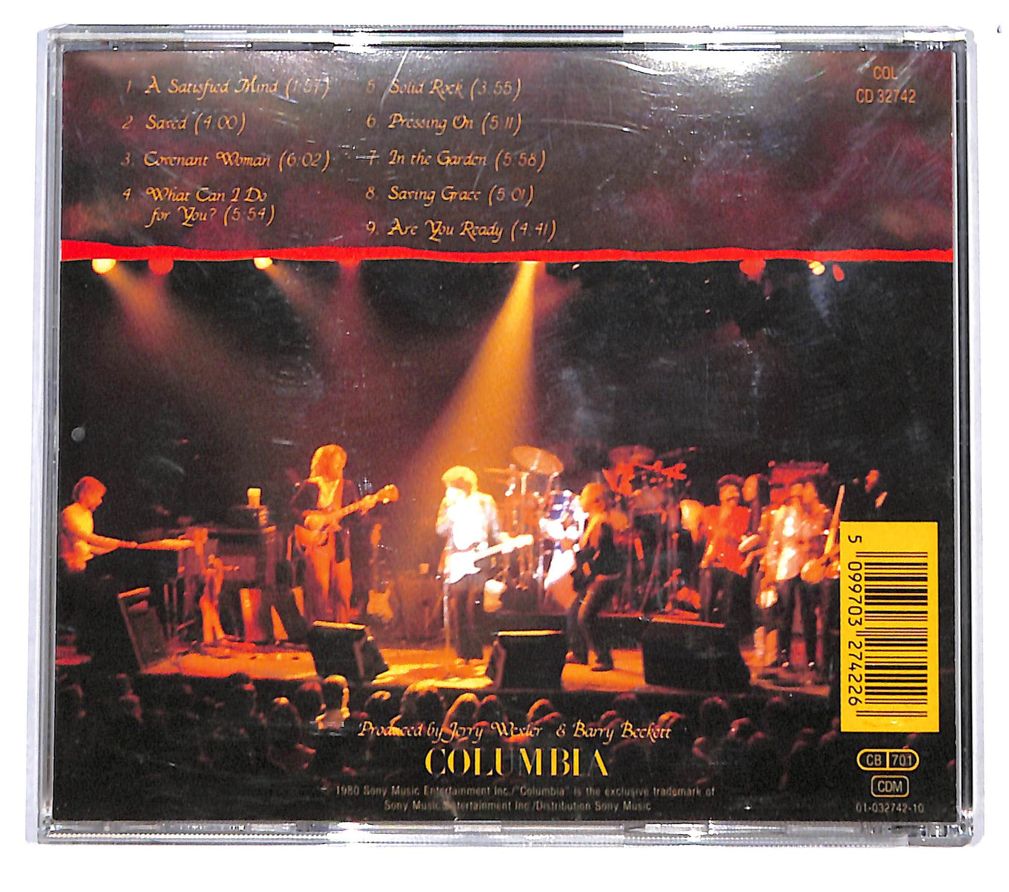EBOND Bob Dylan - Saved CD CB051452