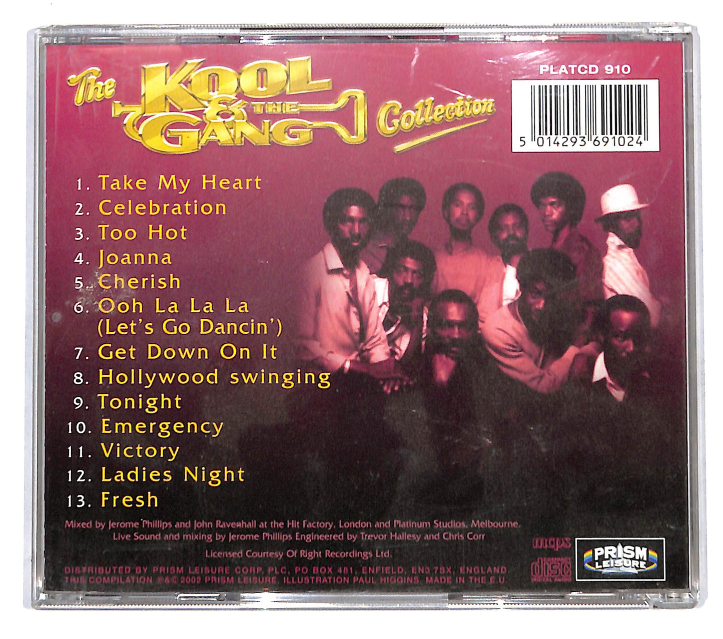 EBOND The Kool & The Gang Collection - Live In Concert CD CB051619