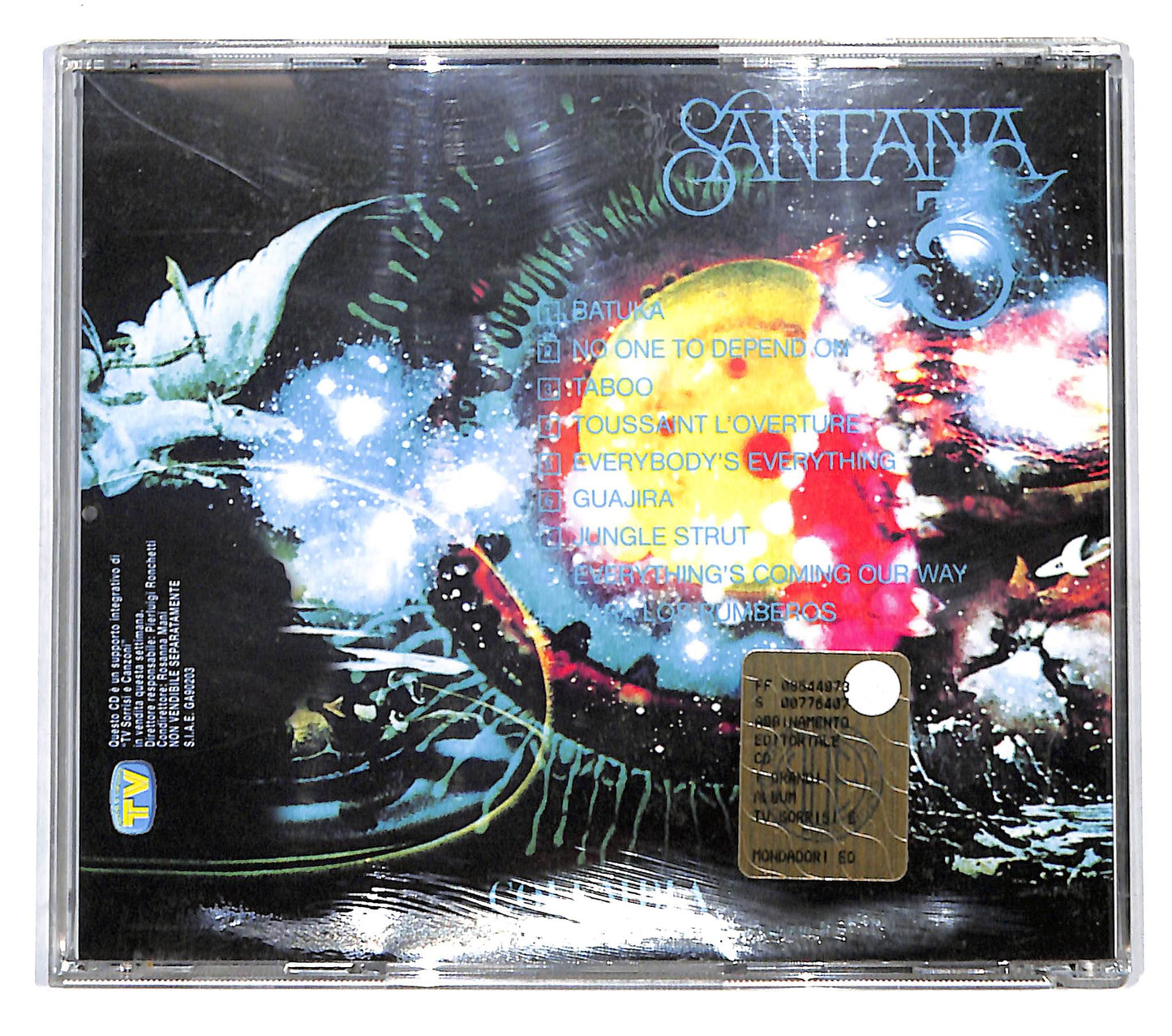 EBOND Santana - Santana 3 EDITORIALE CD CB051629