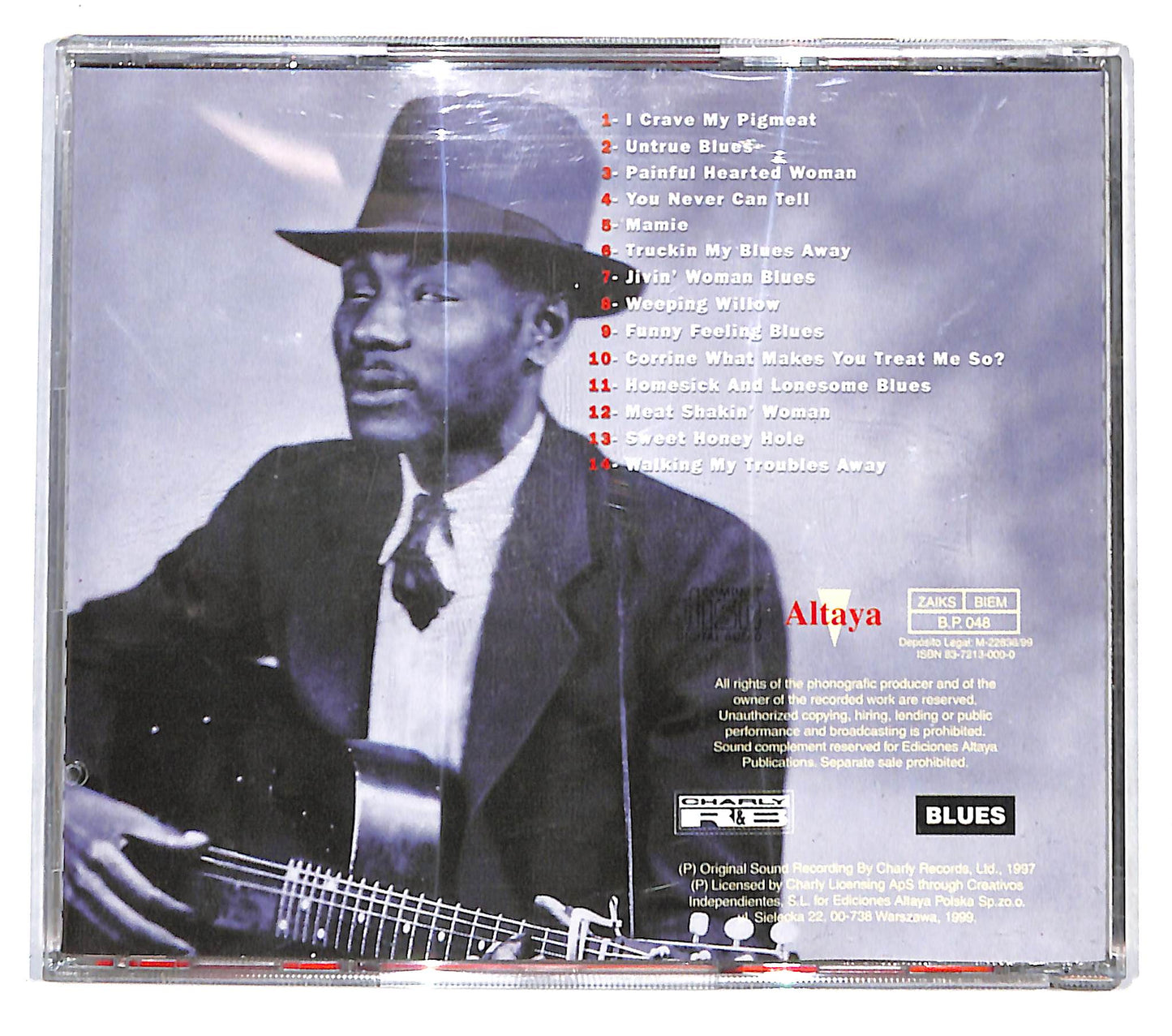 EBOND Blind Boy Fuller - Sweet Honey Hole CD CB051642