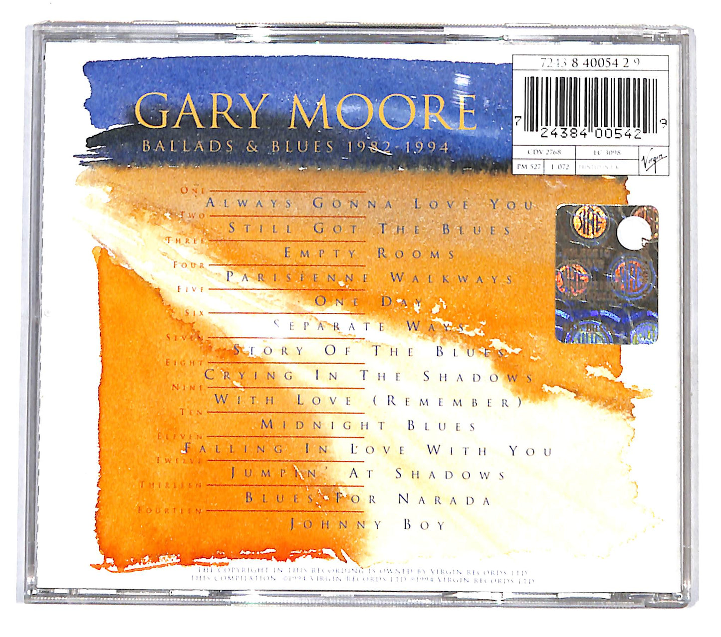 EBOND Gary Moore - Ballads & Blues 1982 - 1994 CD CB051653