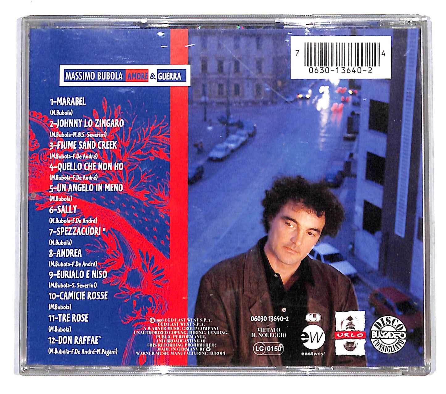 EBOND Massimo Bubola - Amore e Guerra CD CB051654