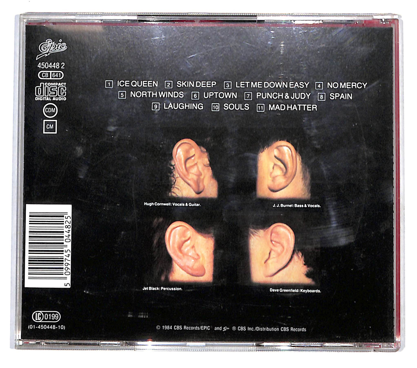 EBOND The Stranglers - Aural Sculpture CD CB051663