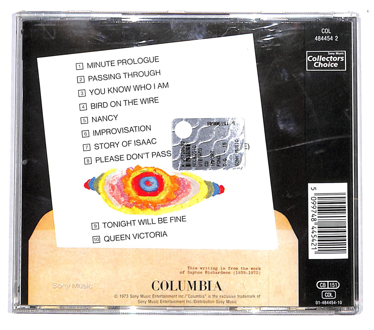 EBOND Leonard Cohen - Live Songs CD CB053310
