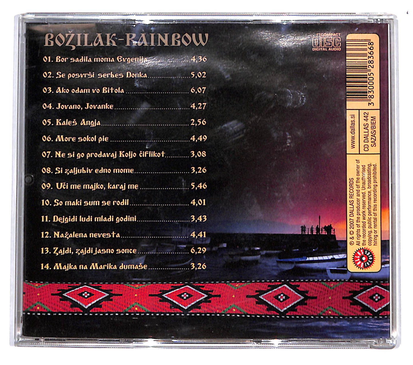EBOND Tose Proeski - Bozilak - Rainbow CD CB053313