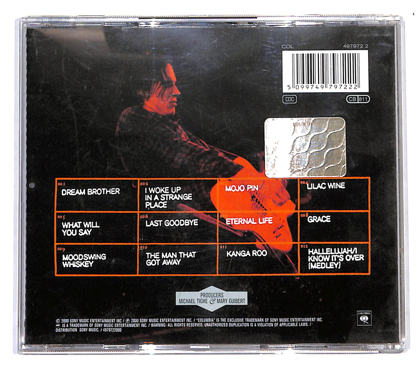 EBOND Jeff Buckley - Mystery White Boy (live '95 '96) CD CB053348