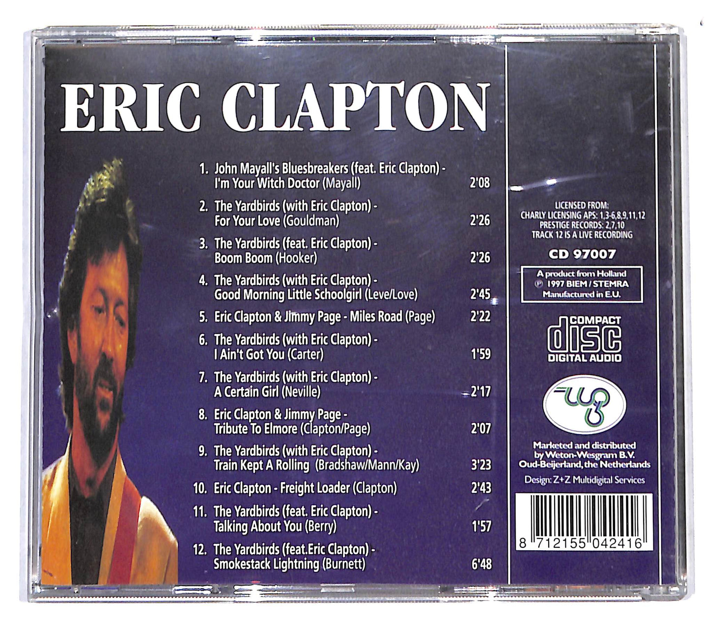 EBOND Eric Clapton - Eric Clapton CD CB053349