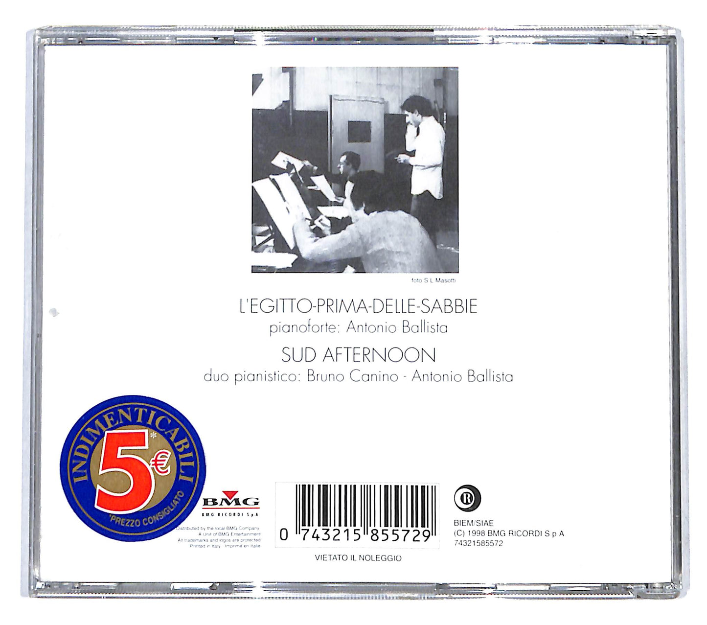 EBOND Franco Battiato - L'Egitto Prima Delle Sabbie CD CB053603