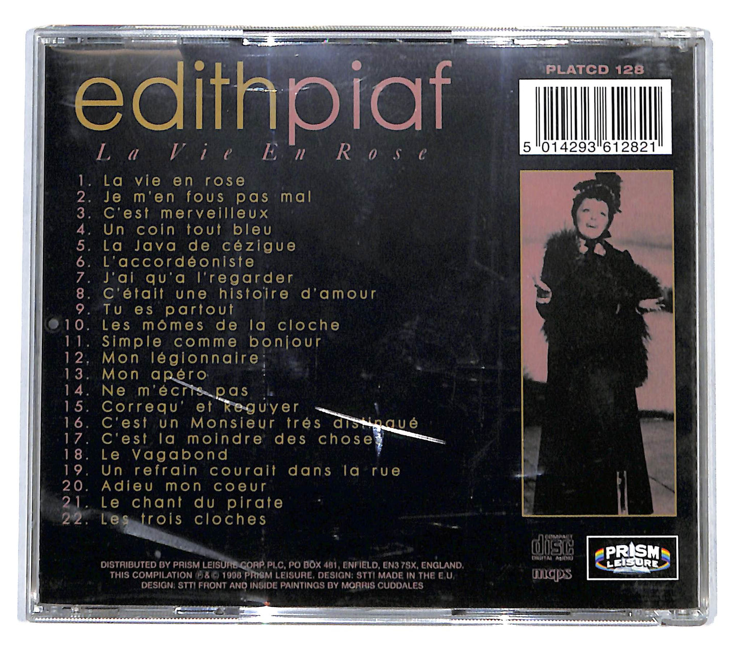 EBOND Edith Piaf - La Vie En Rose CD CB053611