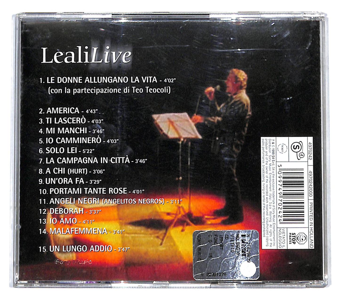 EBOND Fausto Leali - LealiLive CD CB053613