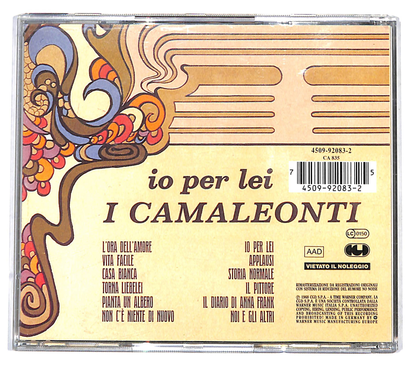 EBOND I Camaleonti - Io Per Lei CD CB053615