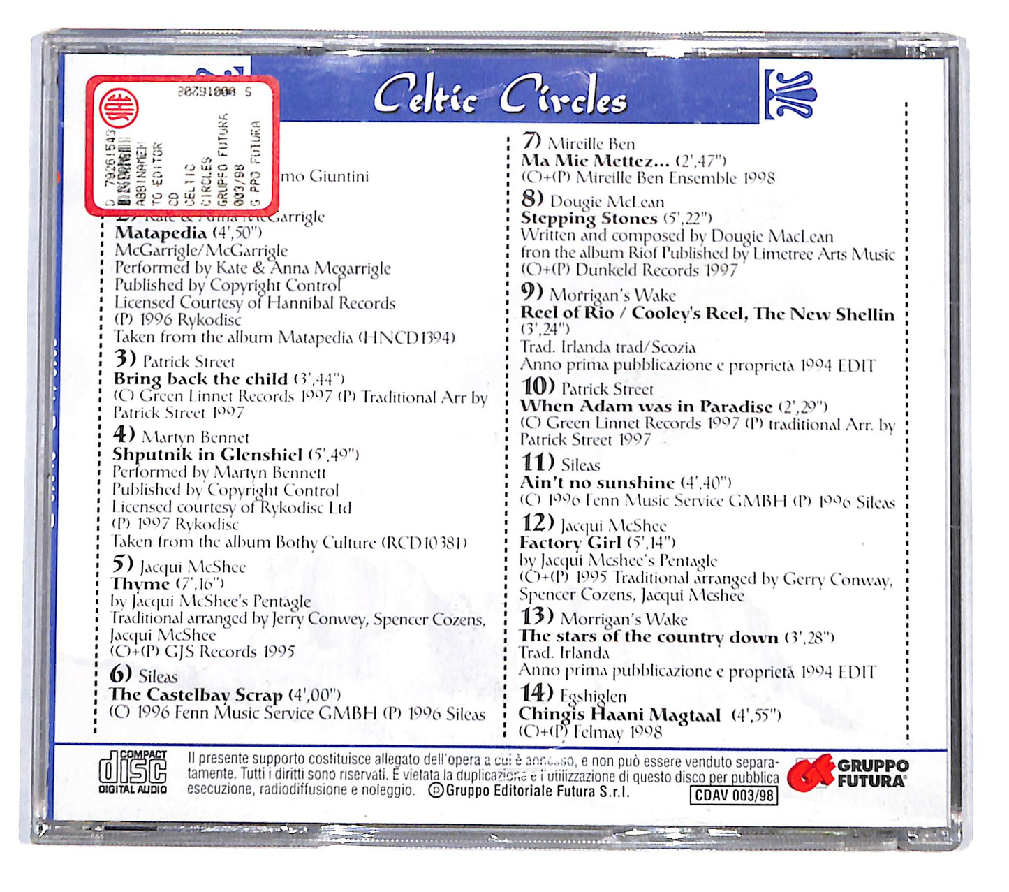 EBOND Various - Avalon: Celtic Circles CD CB053616