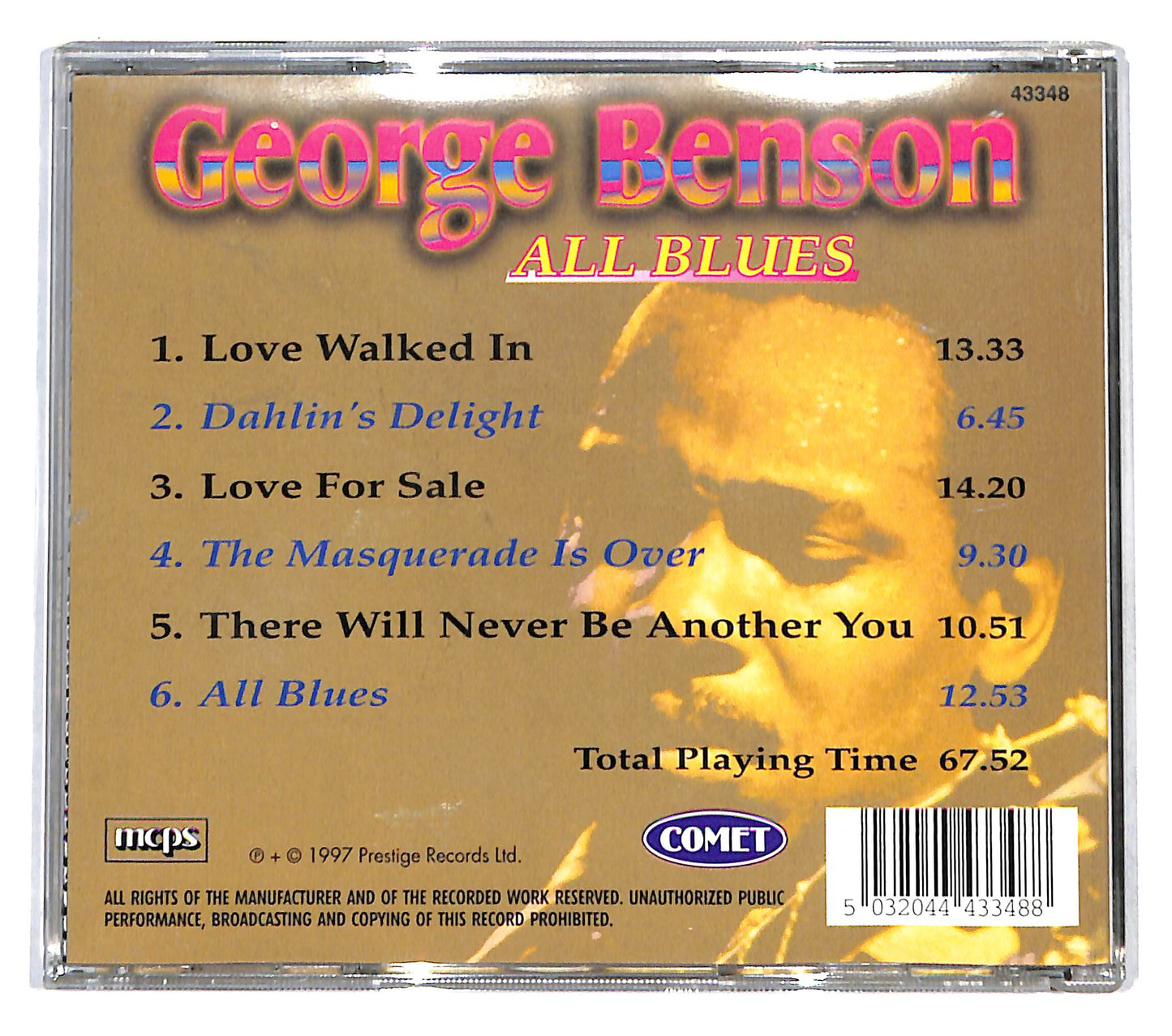 EBOND George Benson - All Blues CD CB053630