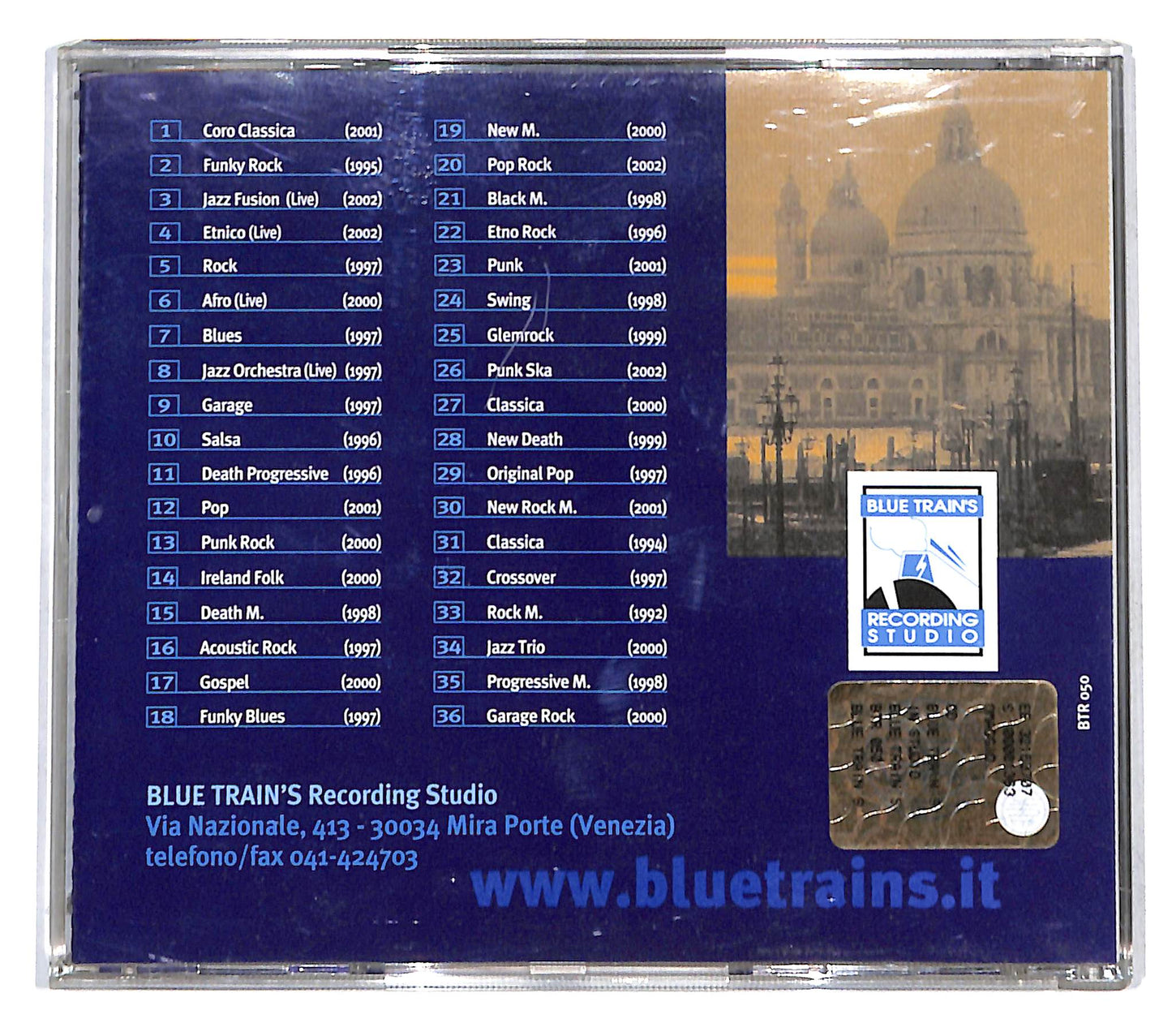 EBOND Blue Train's Recording Studio - Blue Train's Recording Studio CD CB053645