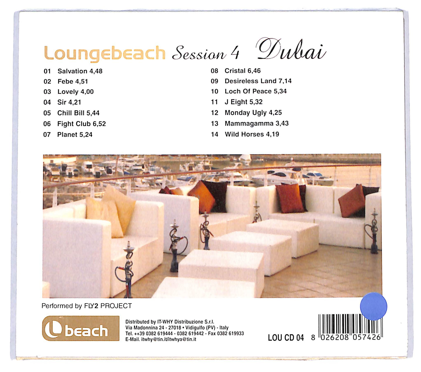 EBOND Loungbeach Session 4 Dubai CD CB053651