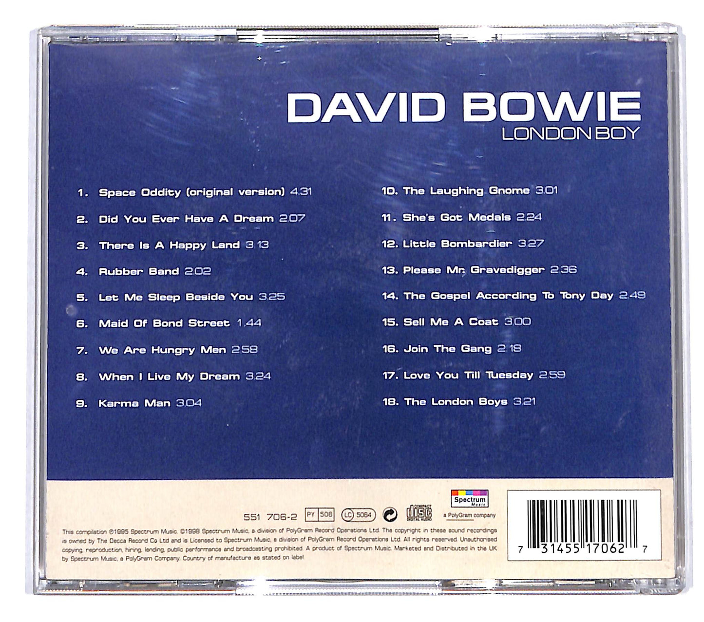 EBOND David Bowie - London Boy CD CB053661