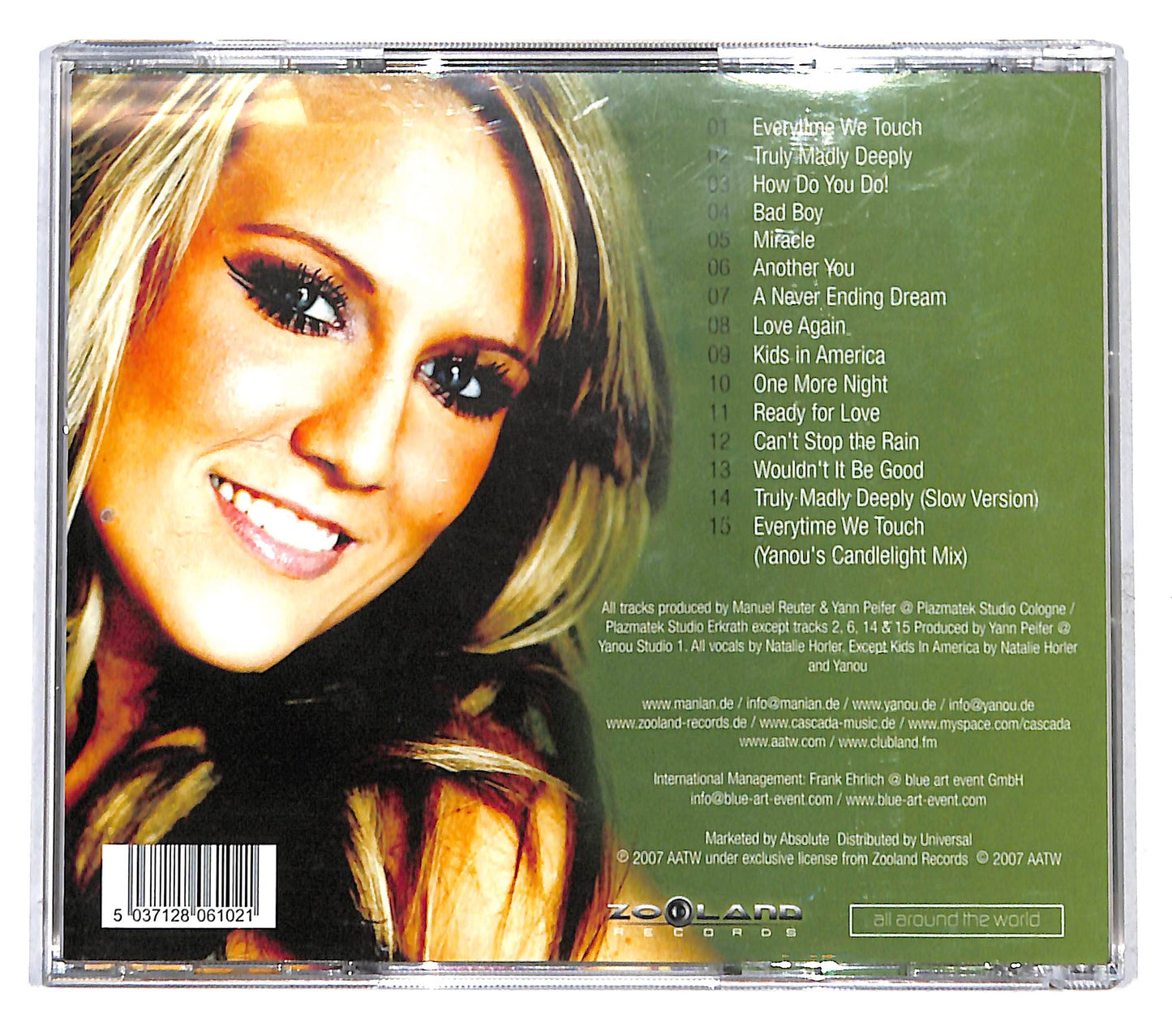 EBOND Cascada - Everytime We Touch - The Album CD CB053812