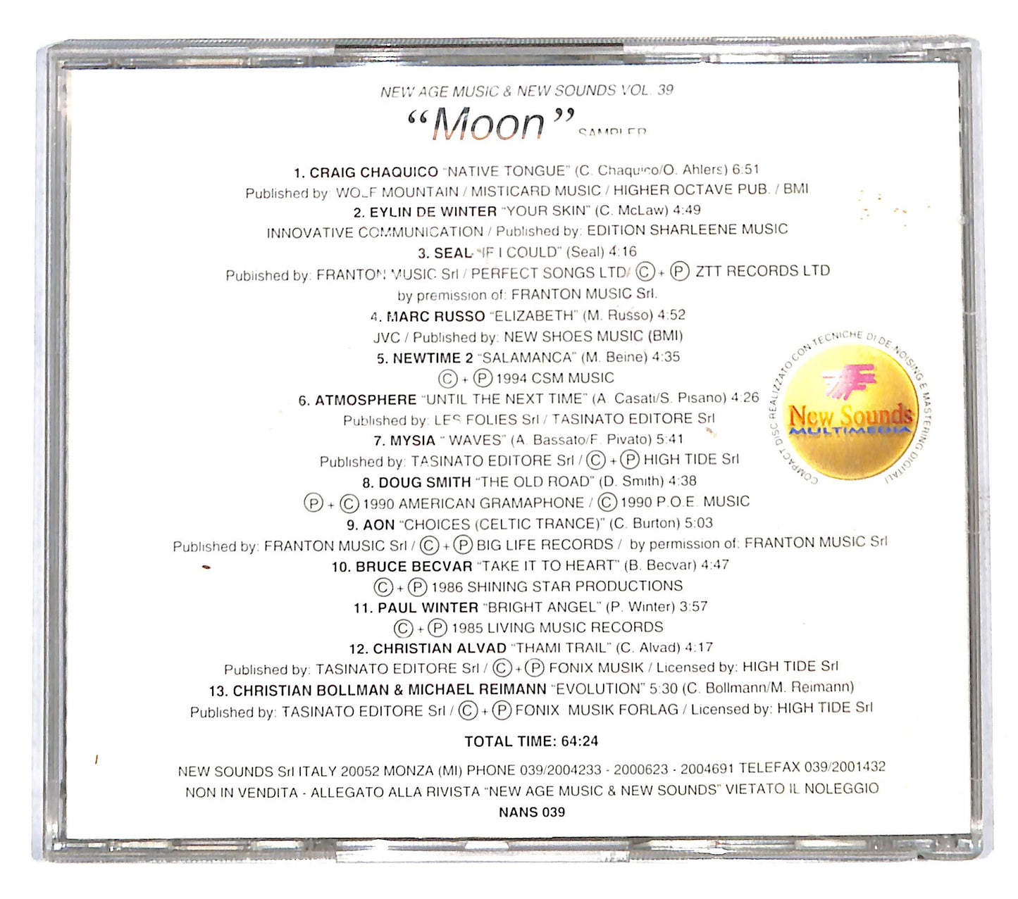 EBOND Various - Moon CD CB053819