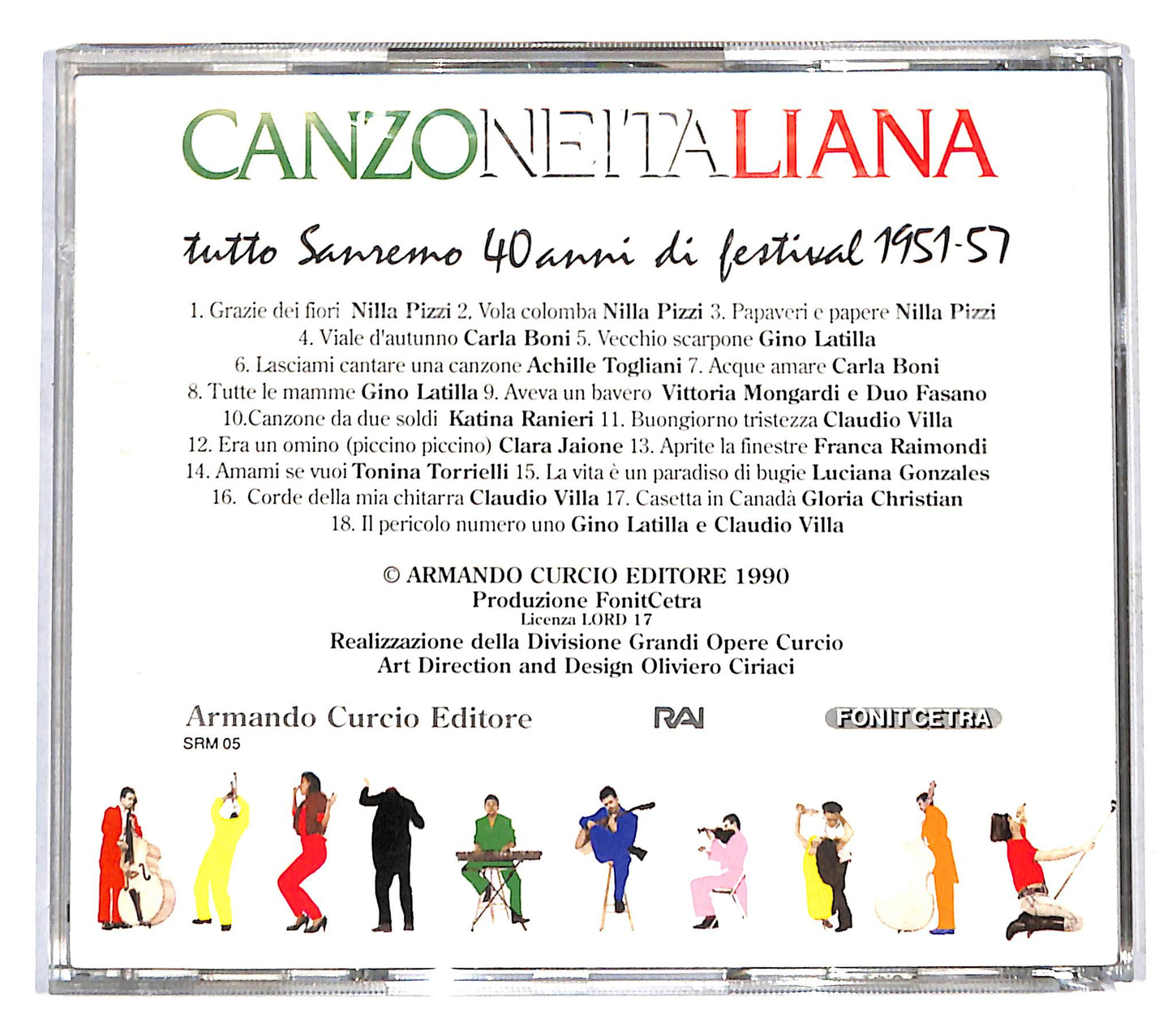 EBOND Various - Canzoneitaliana Tutto Sanremo 1951-57 EDITORIALE CD CB053828