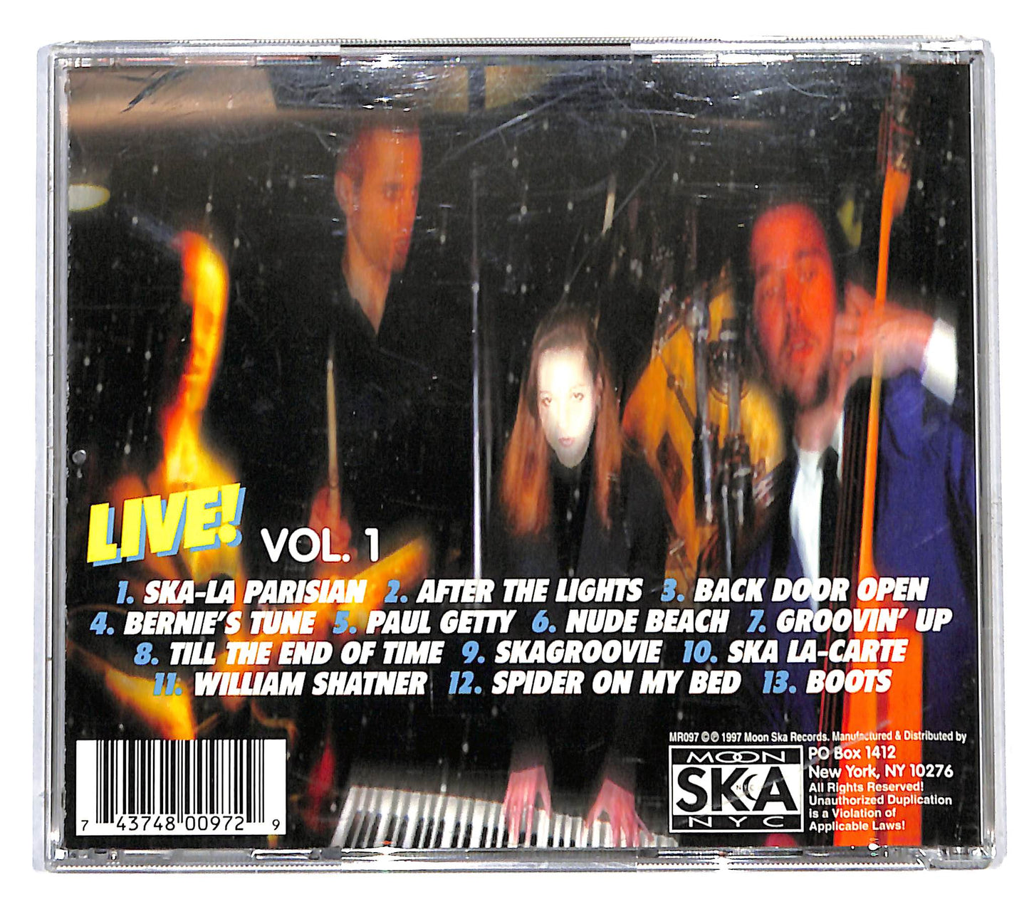 EBOND The Scofflaws - Live! Vol. 1 CD CB053835