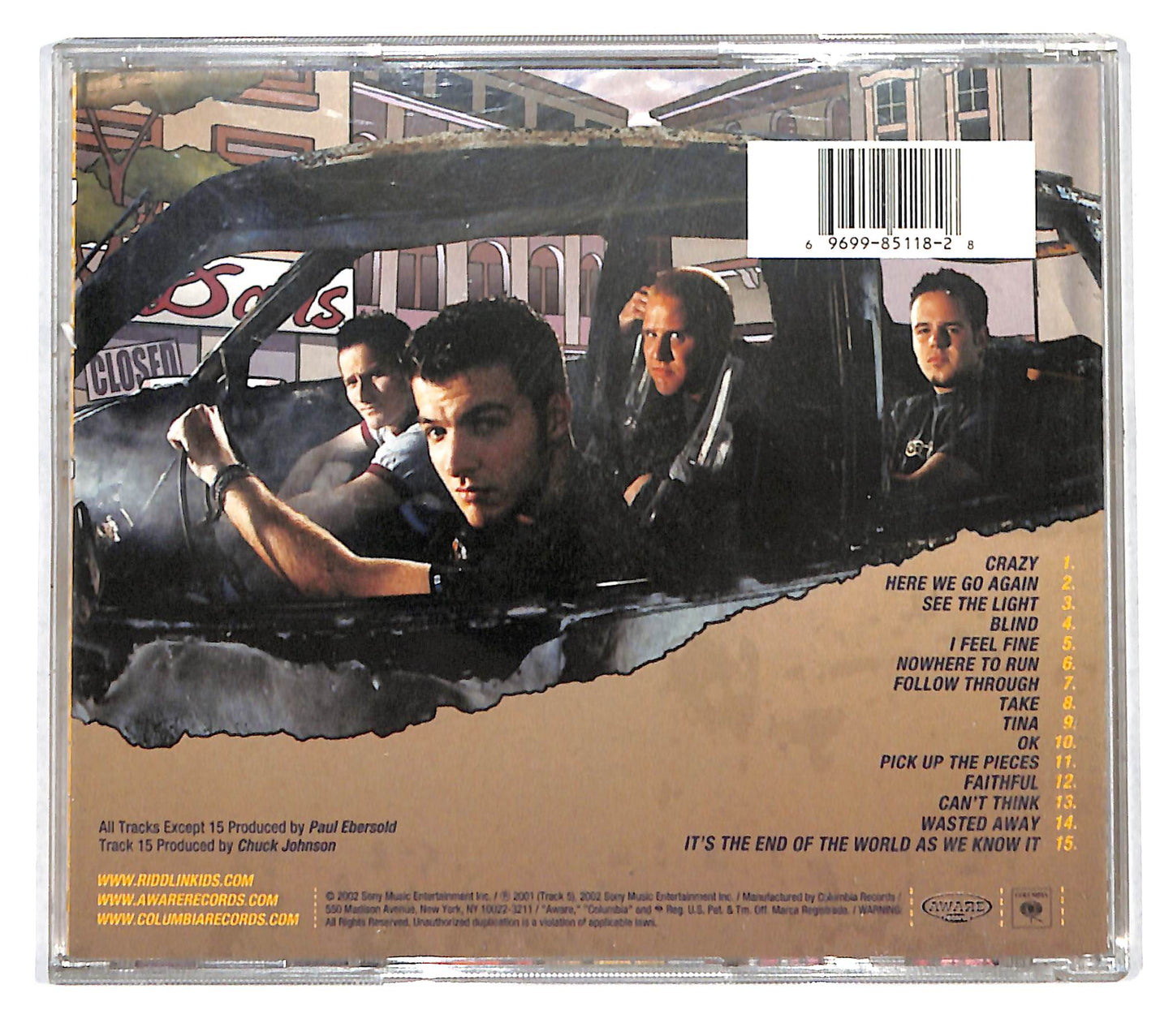 EBOND Riddlin' Kids - Hurry Up And Wait CD CB053861