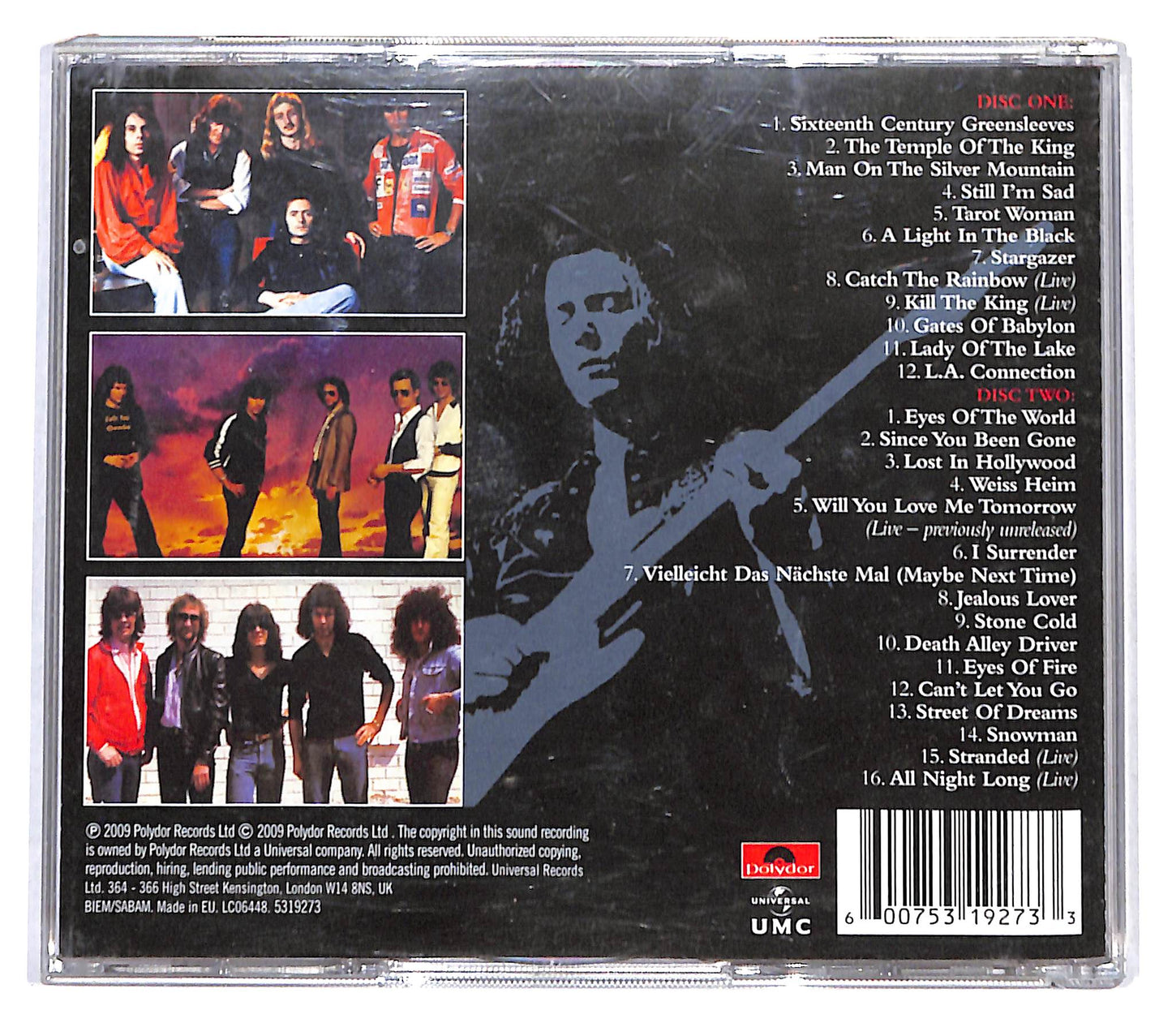 EBOND Rainbow - Anthology 1975-1984 CD CB054011