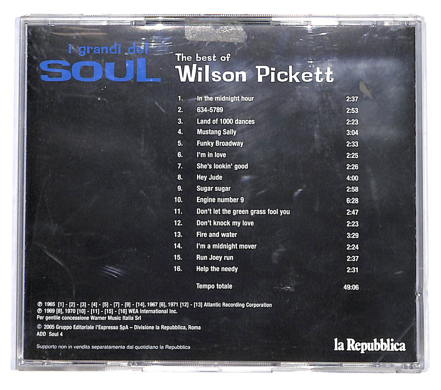 EBOND Wilson Pickett - The Best Of Wilson Pickett CD CB054015
